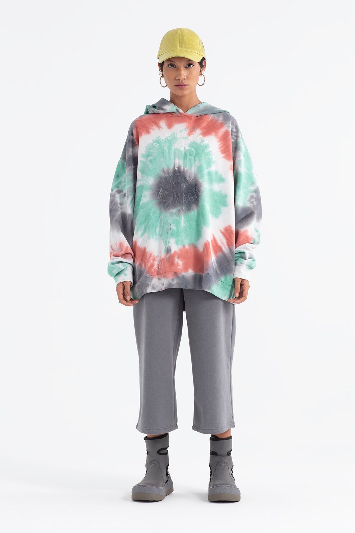 Çok Renkli Batik Sweatshirt 12051