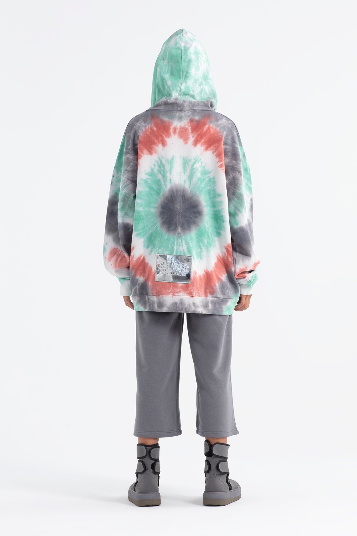 Çok Renkli Batik Sweatshirt 12051