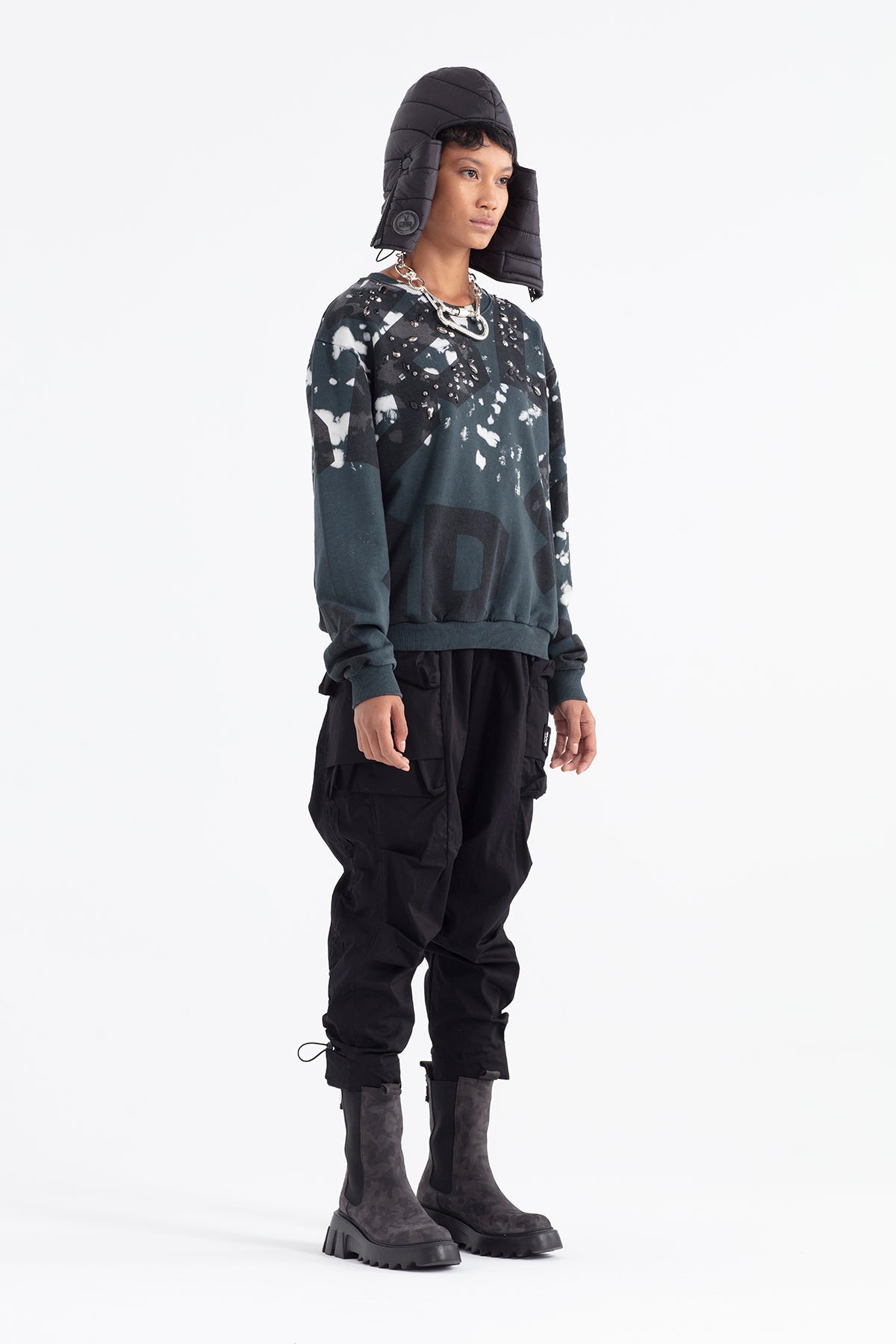 Antrasit Sweatshirt 12053