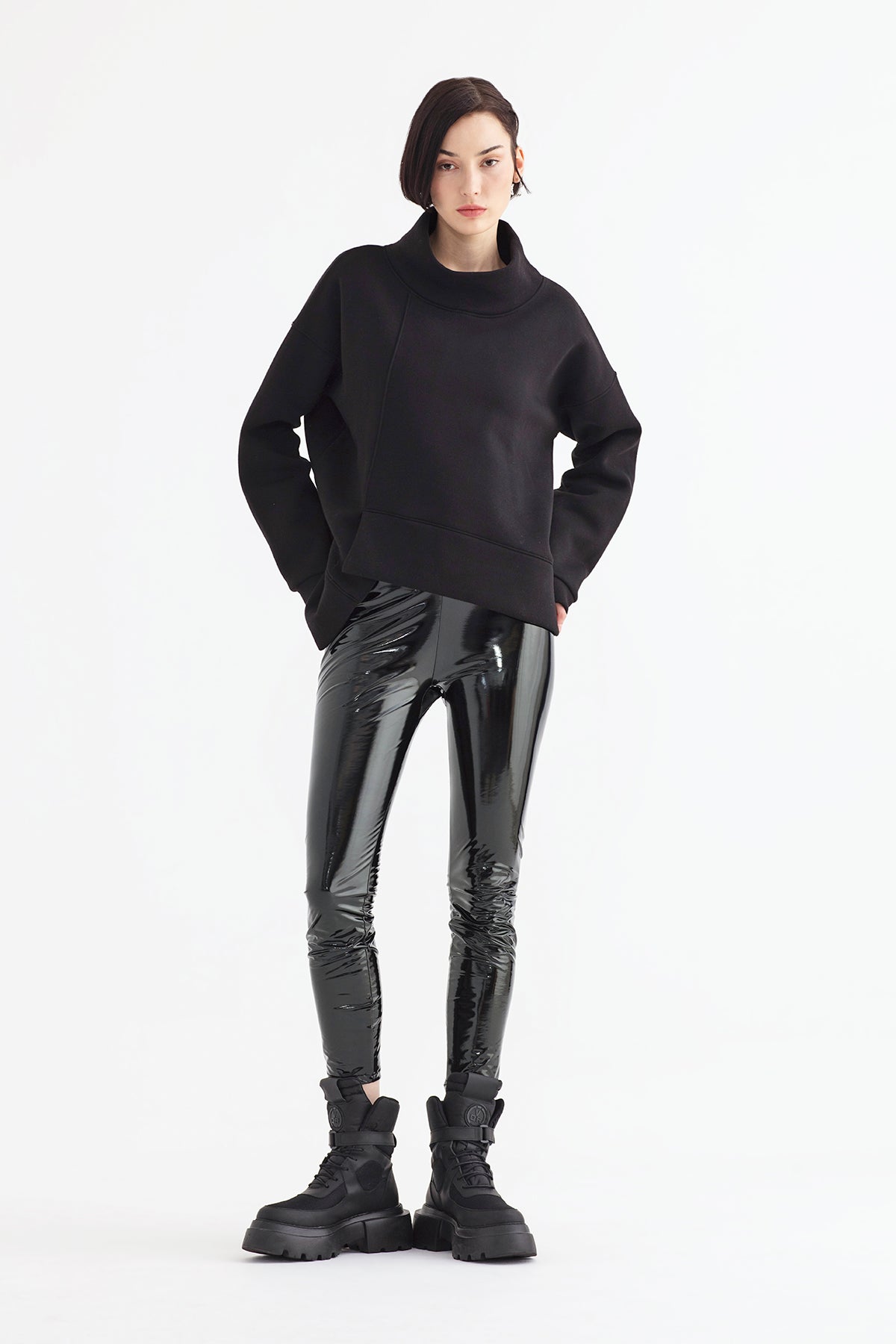 Siyah Sweatshirt 12066