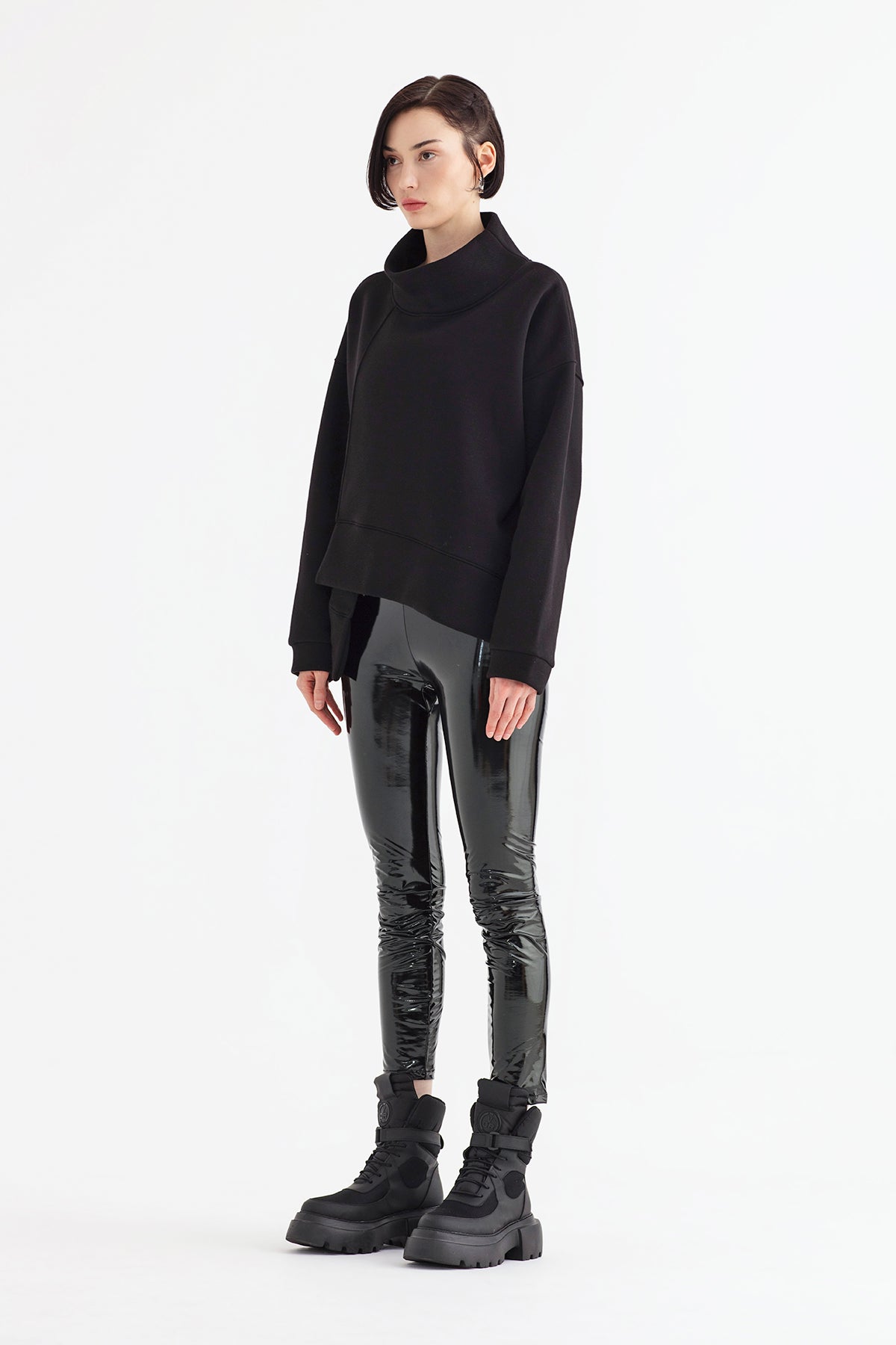 Siyah Sweatshirt 12066