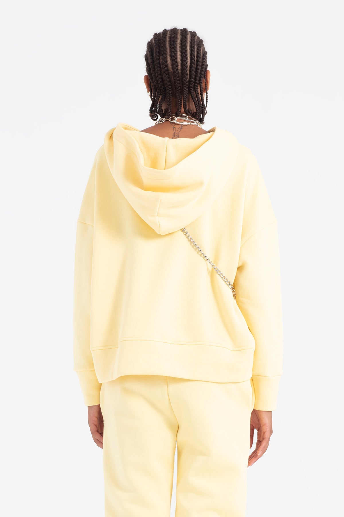 Açik Sari Sweatshirt 12071