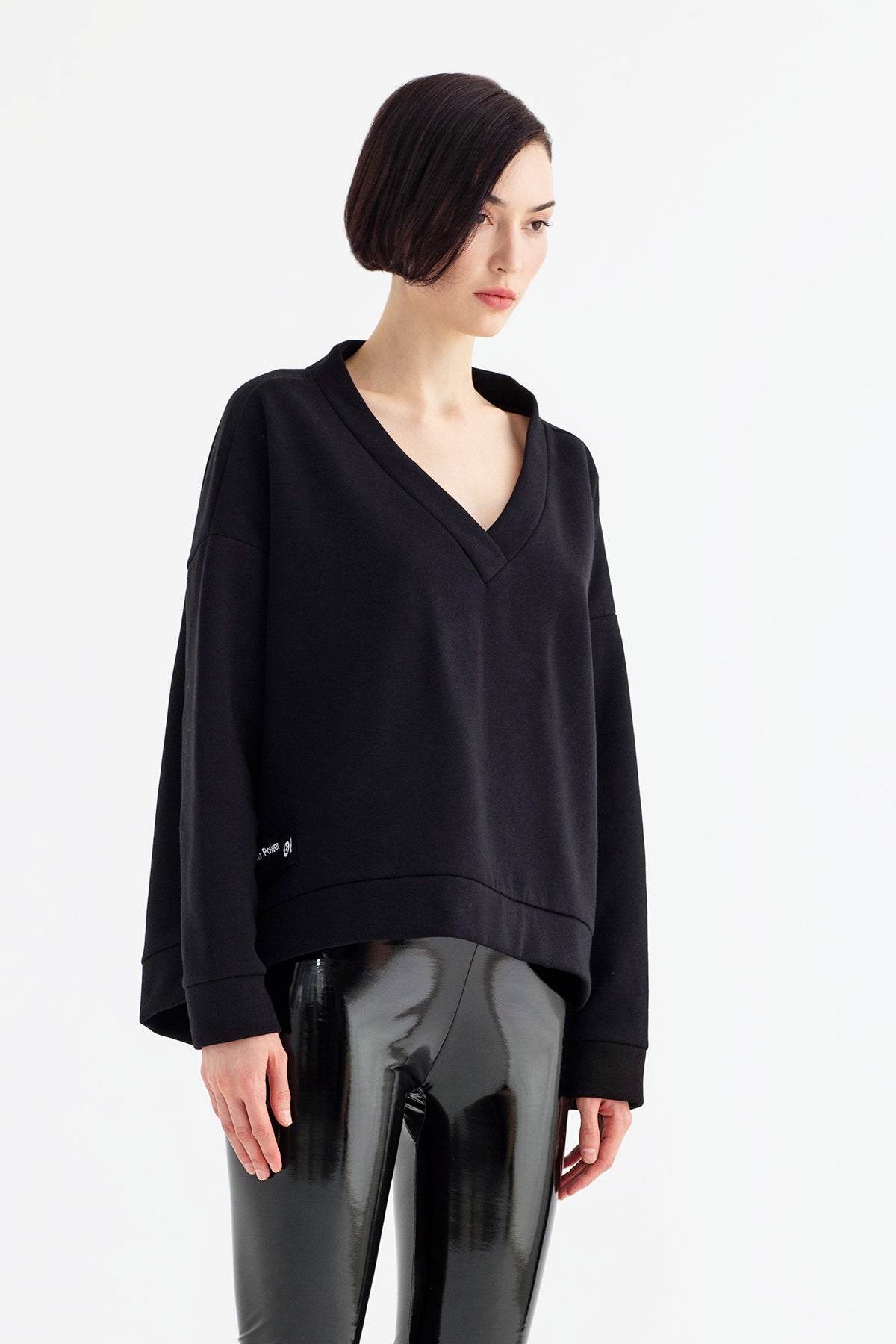 Siyah Sweatshirt 12074