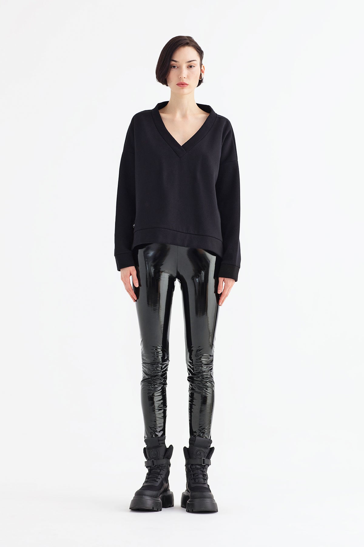 Siyah Sweatshirt 12074