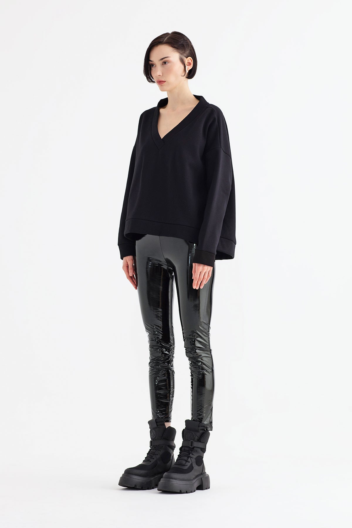 Siyah Sweatshirt 12074