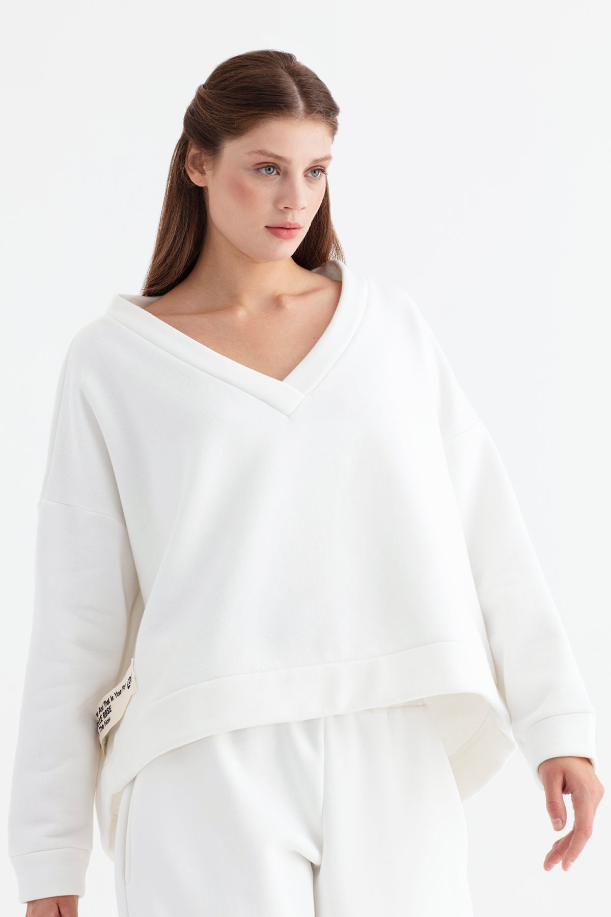 Ekru Sweatshirt 12074
