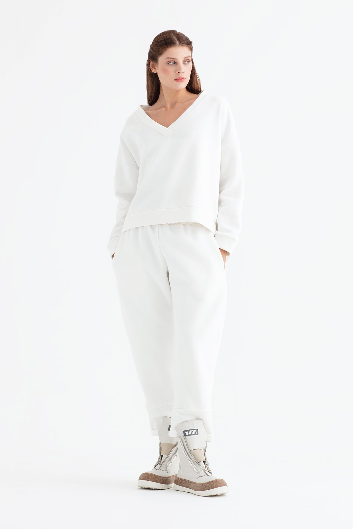 Ekru Sweatshirt 12074