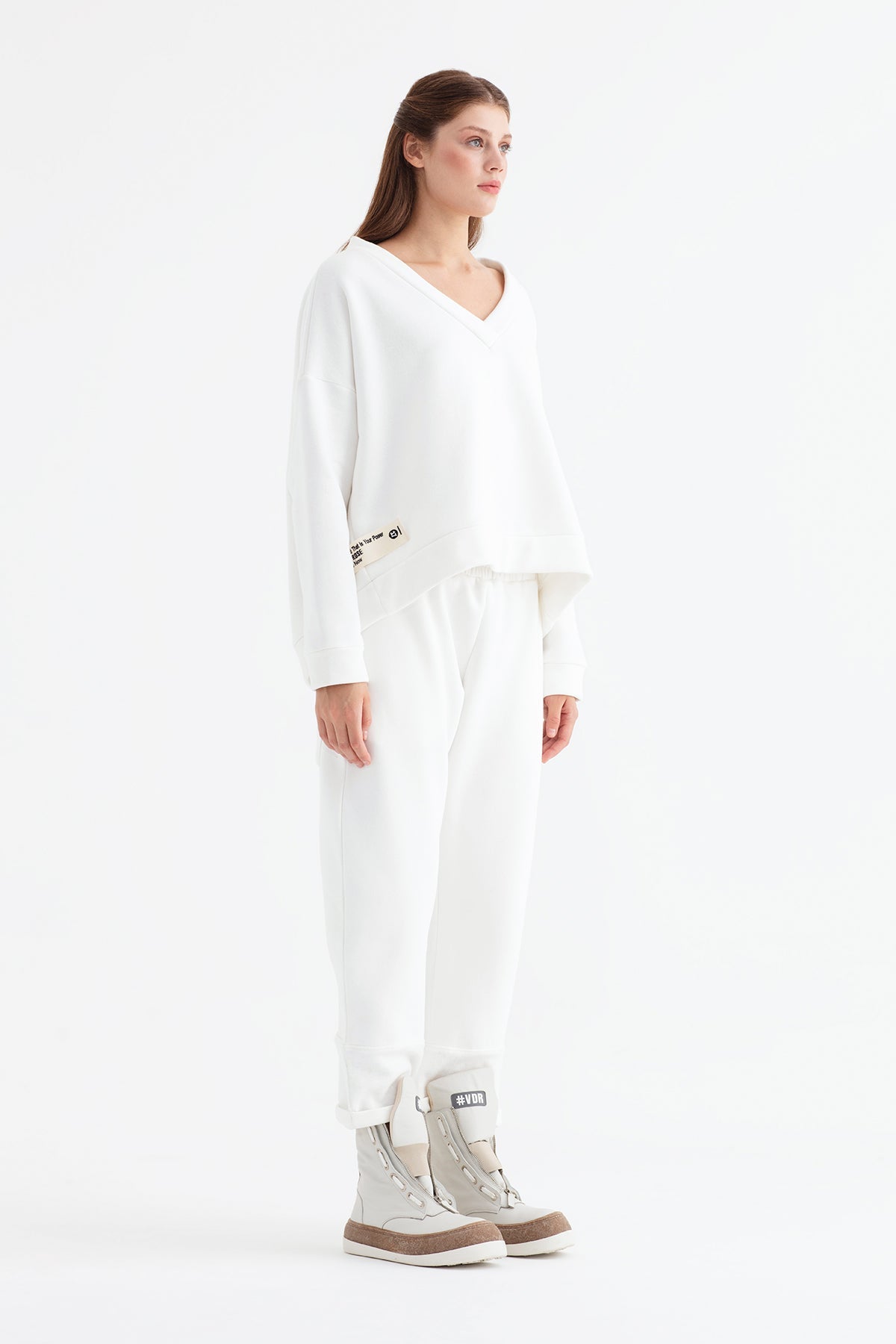 Ekru Sweatshirt 12074