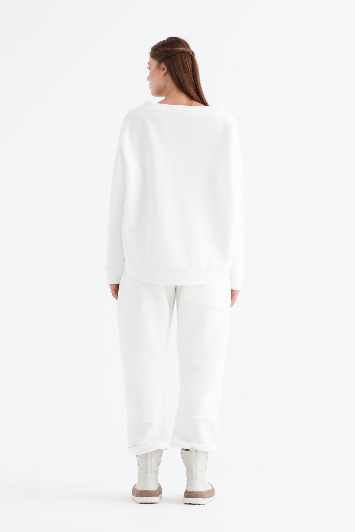 Ekru Sweatshirt 12074