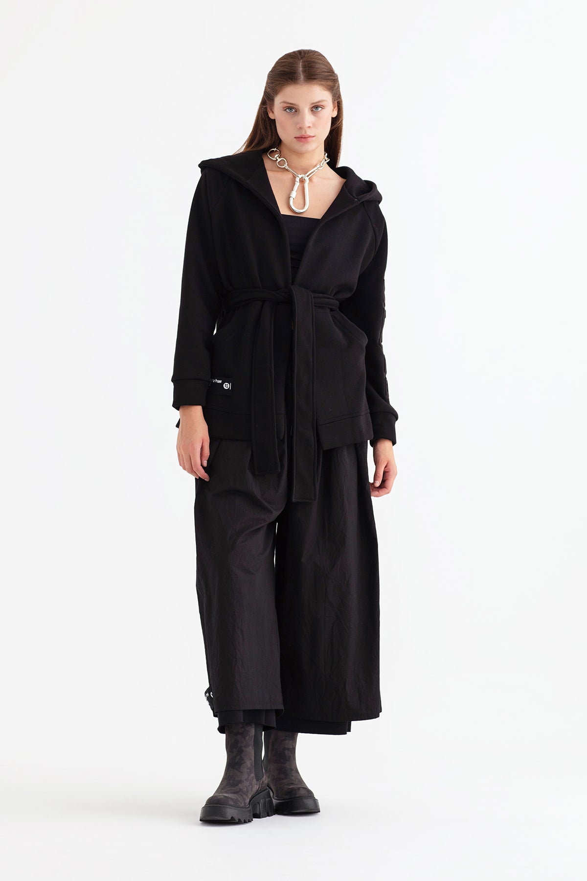 Siyah Sweatshirt 12076