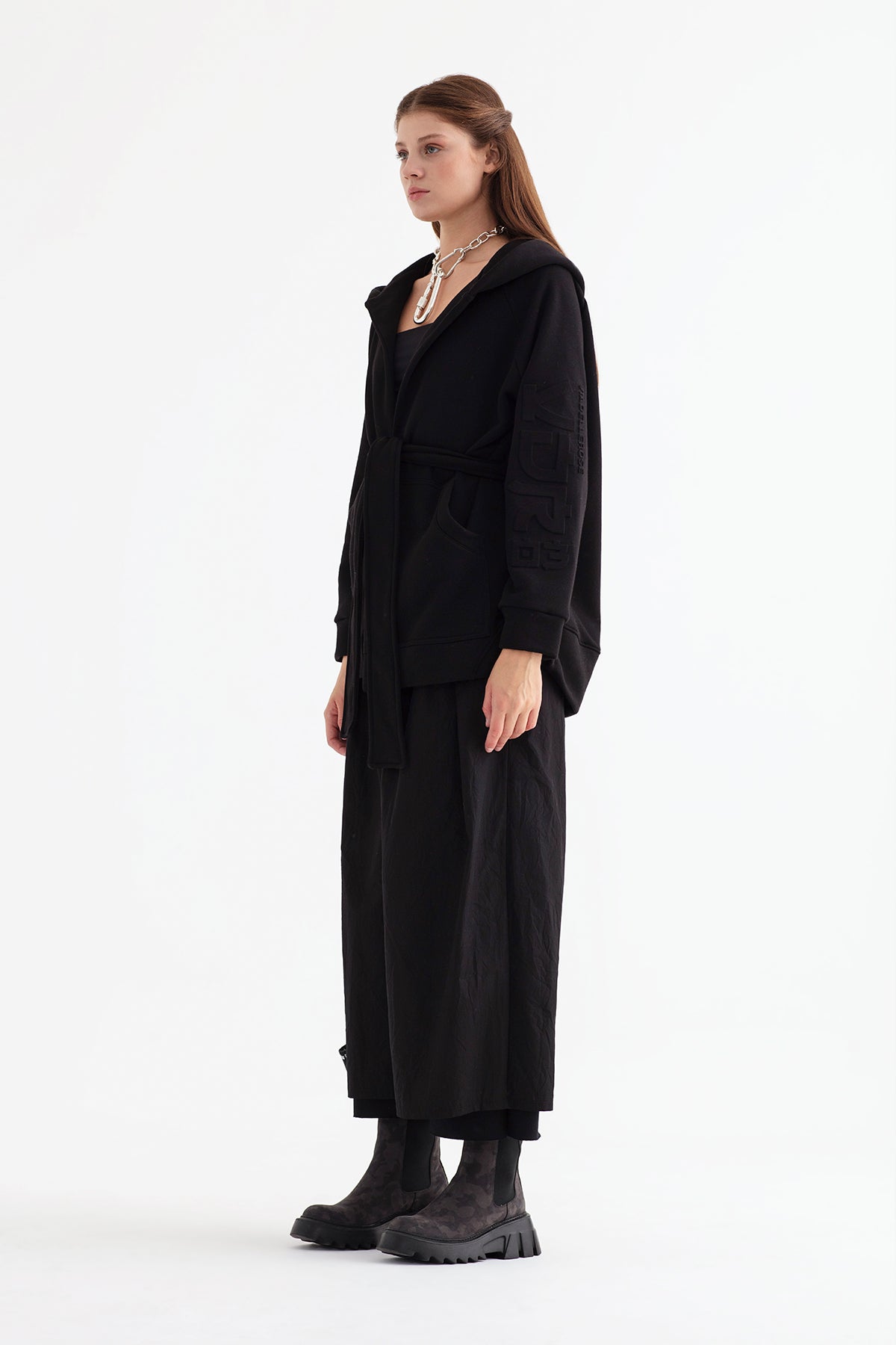 Siyah Sweatshirt 12076