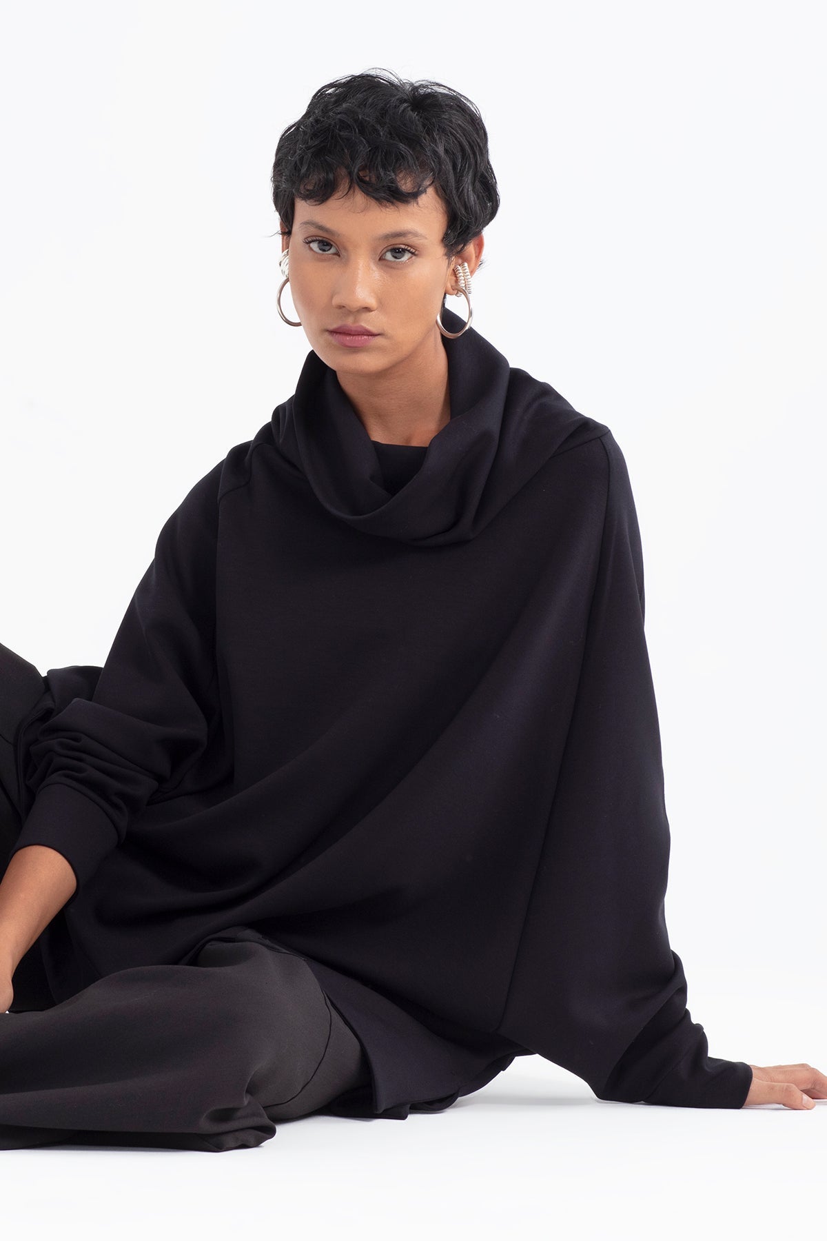 Siyah Sweatshirt 12144