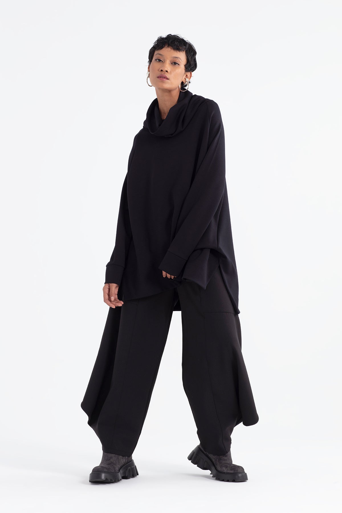 Siyah Sweatshirt 12144