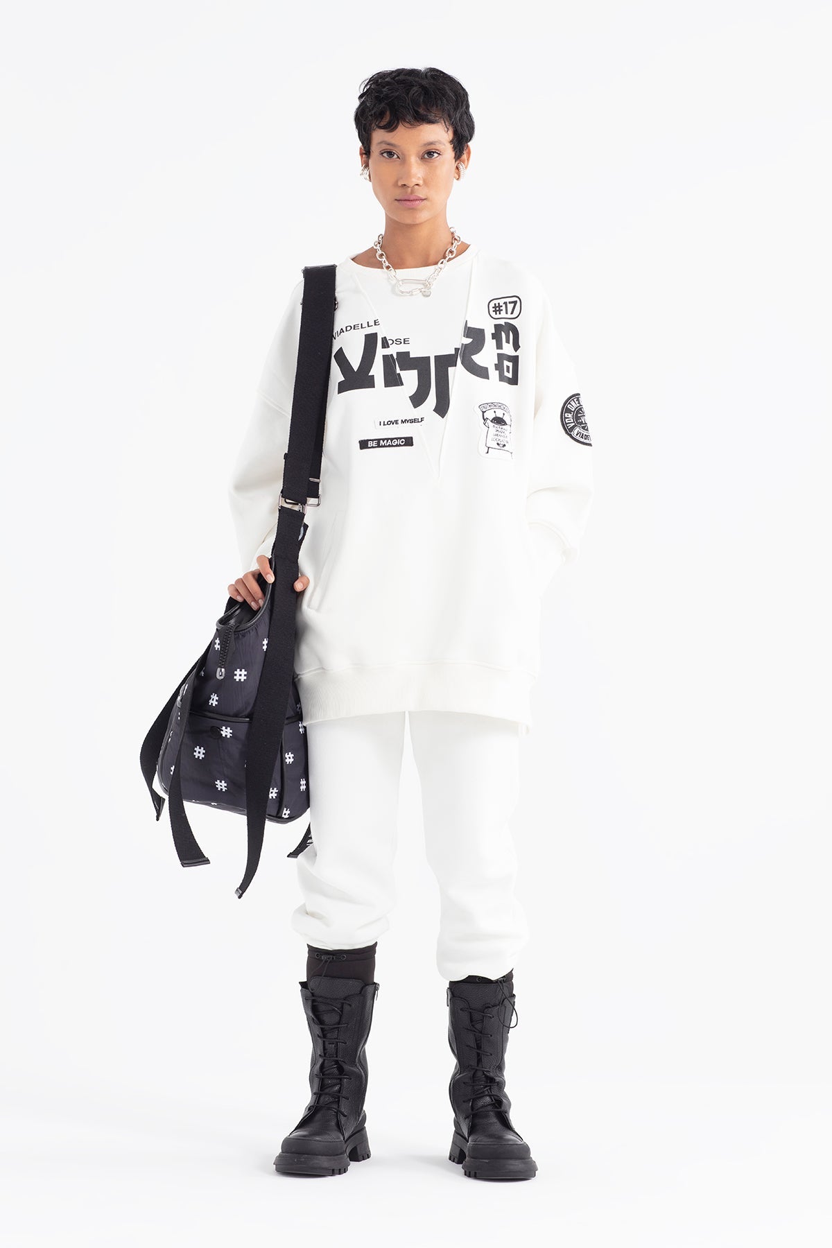 Ekru Sweatshirt 12148