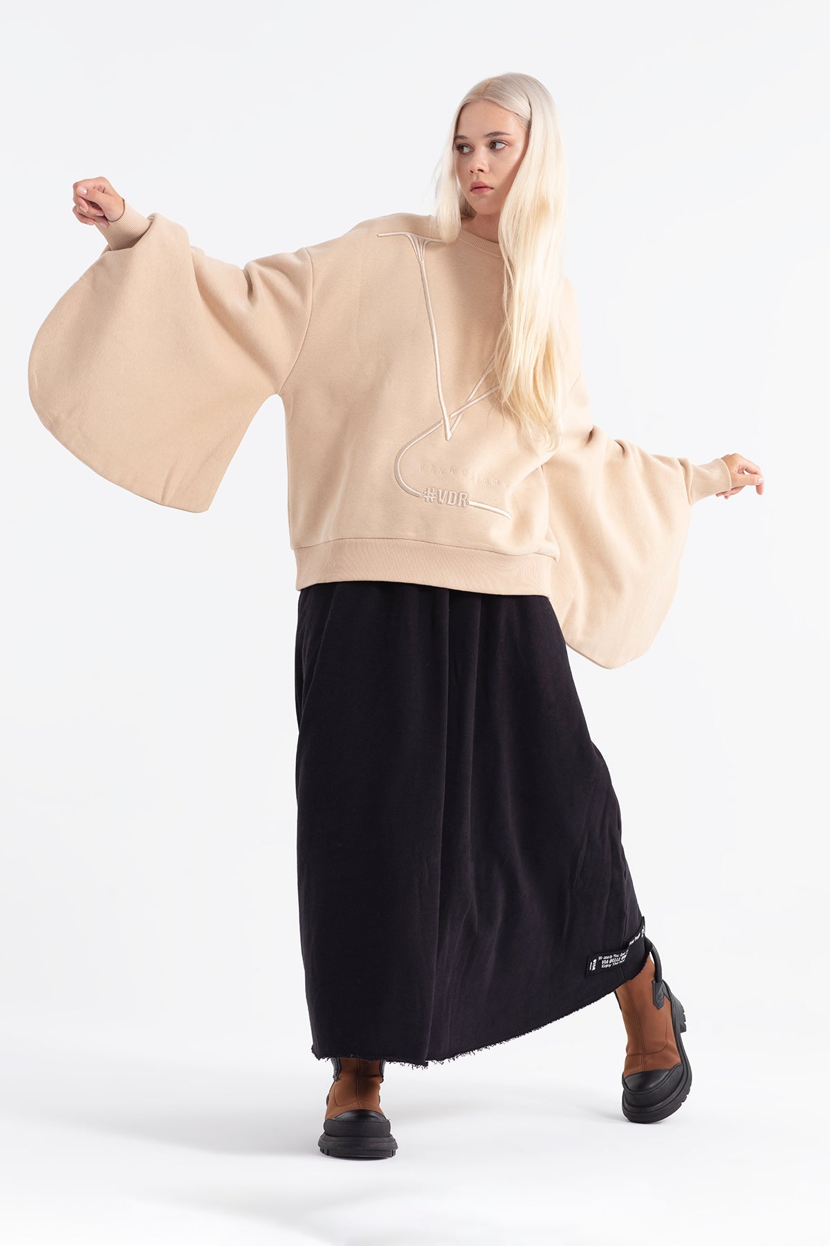 Sütlü Kahve Sweatshirt 12173