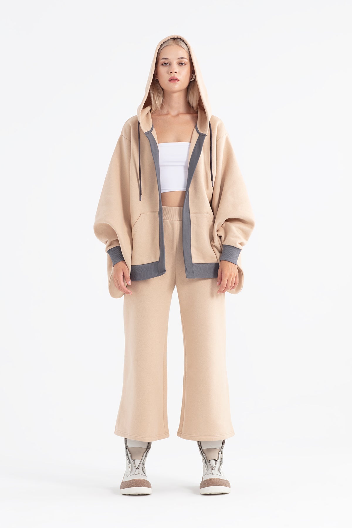 Sütlü Kahve Sweatshirt 12174
