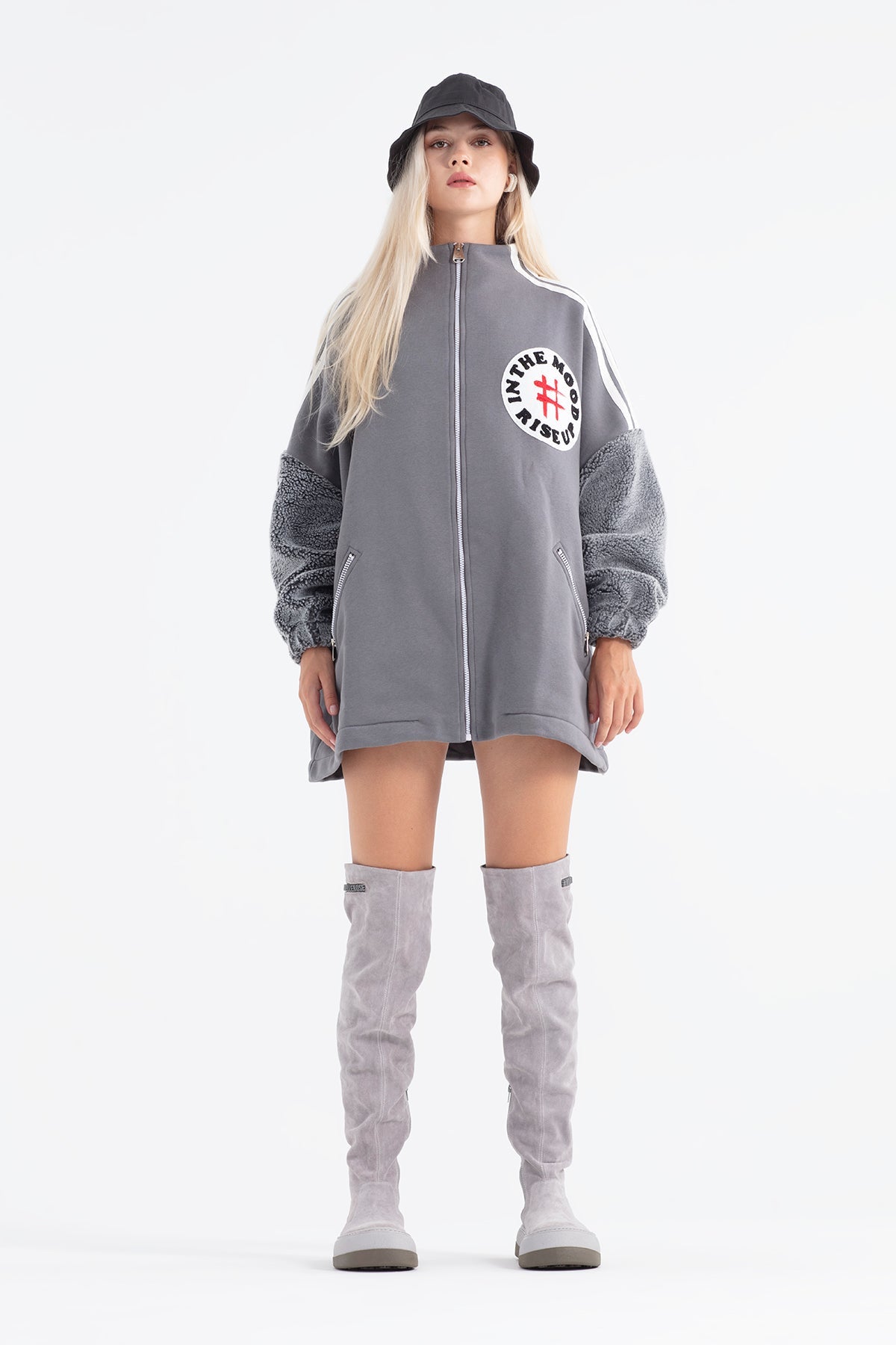 Antrasit Sweatshirt 12180