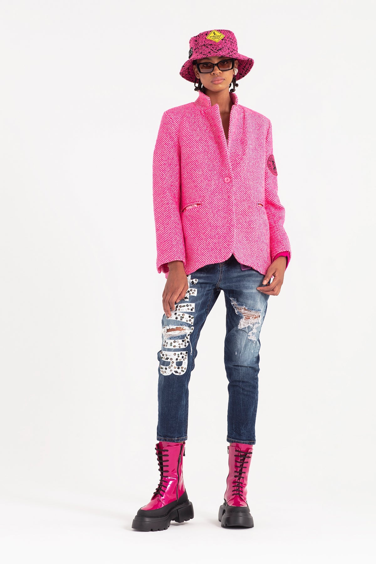 Pembe Ceket 12230