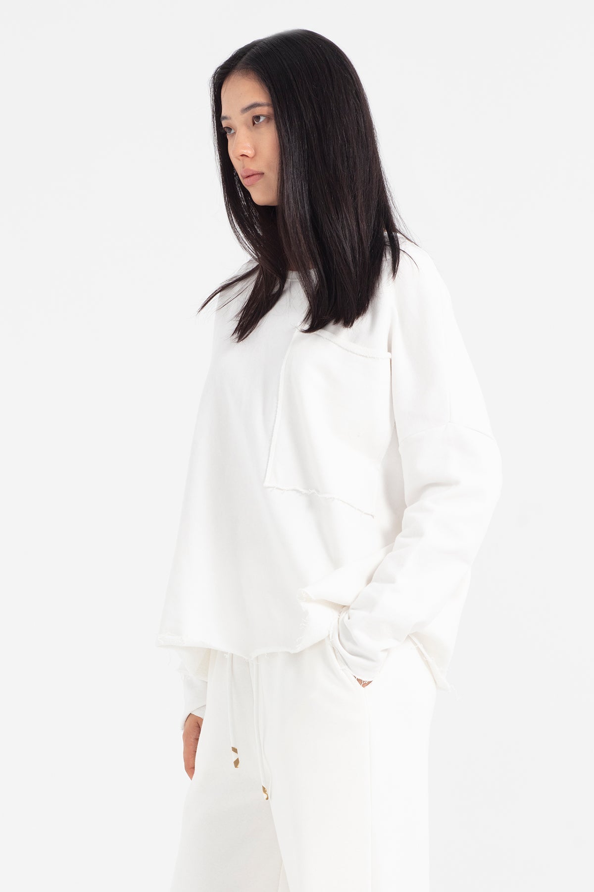 Ekru Sweatshirt 12247