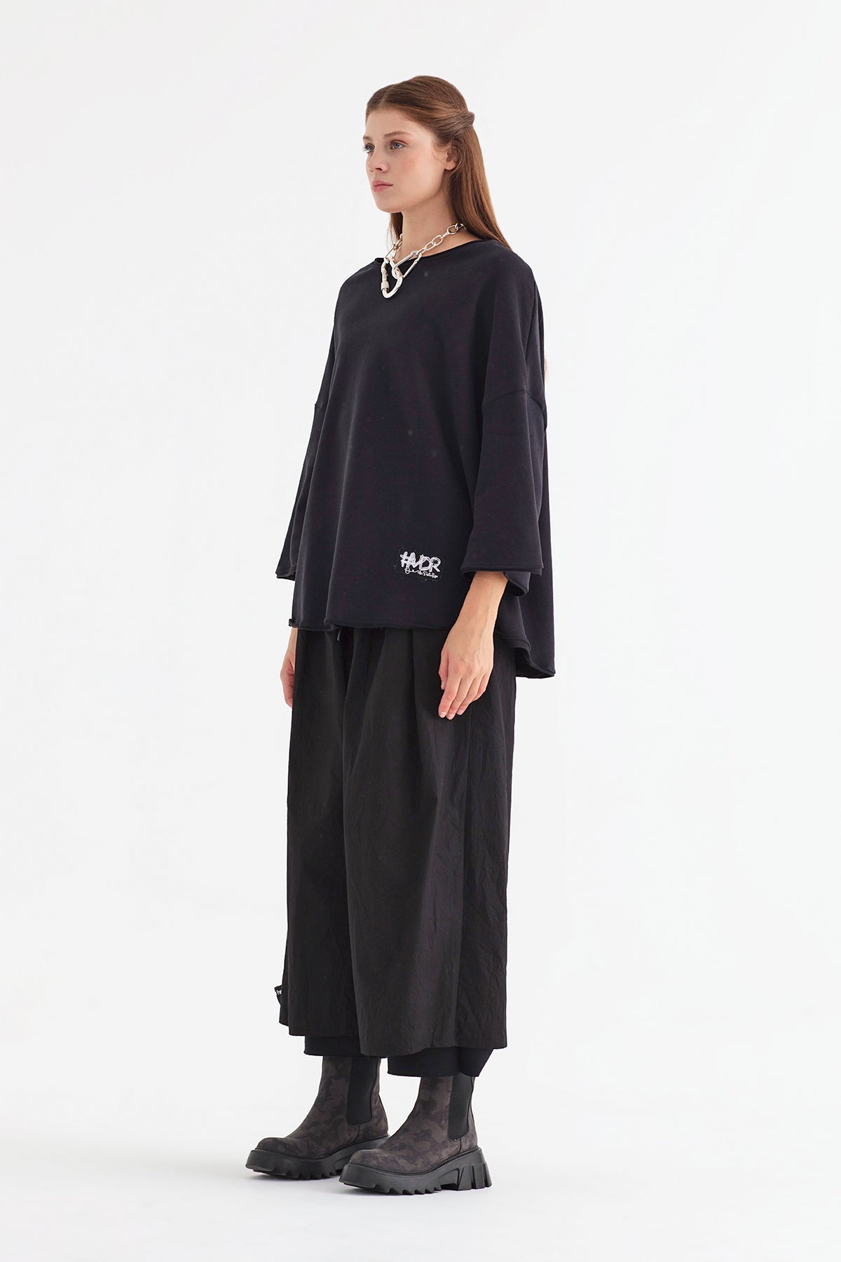 Siyah Sweatshirt 12248