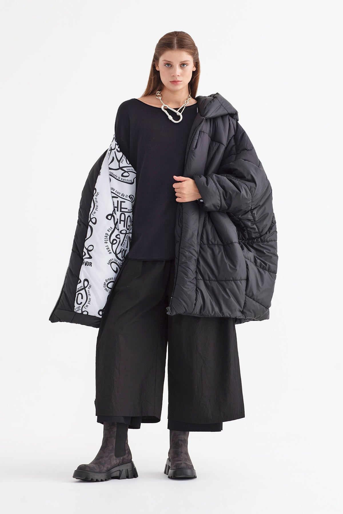 Siyah Sweatshirt 12248