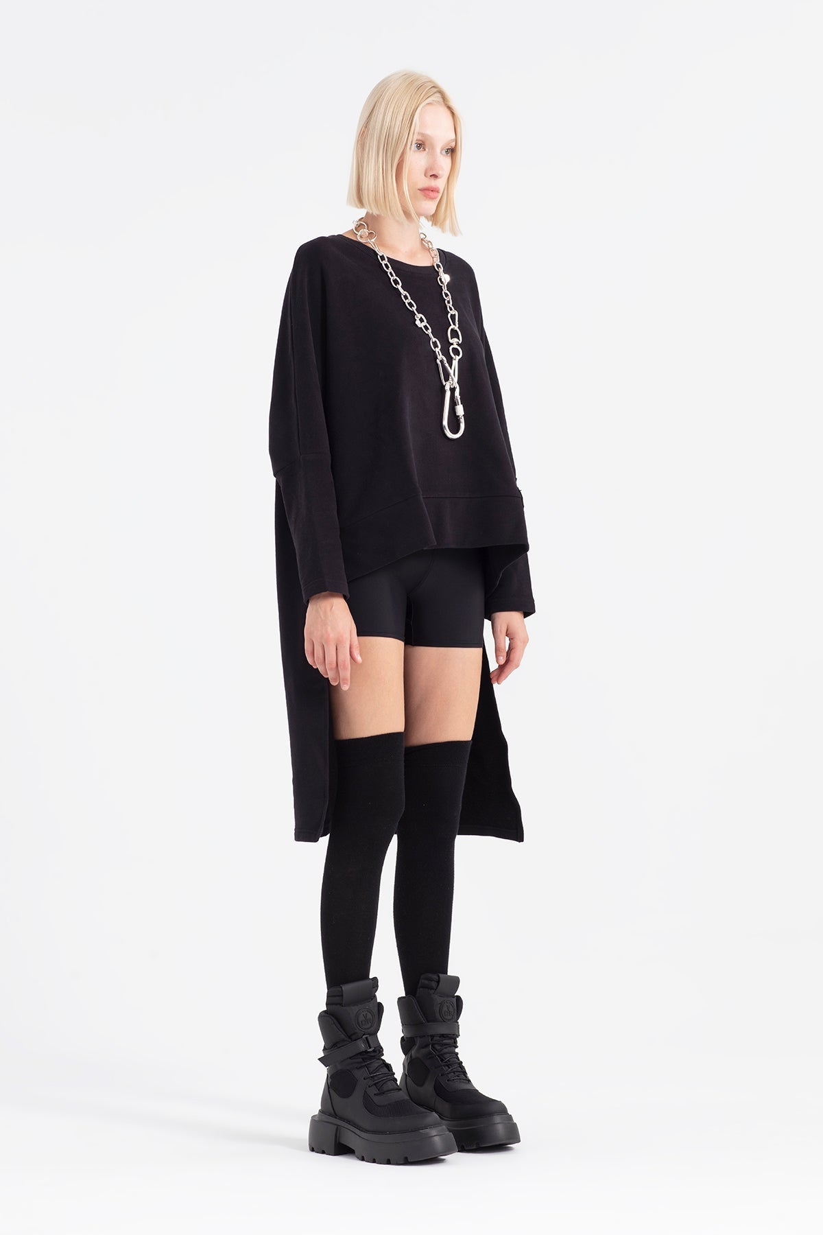 Siyah Sweatshirt 12259
