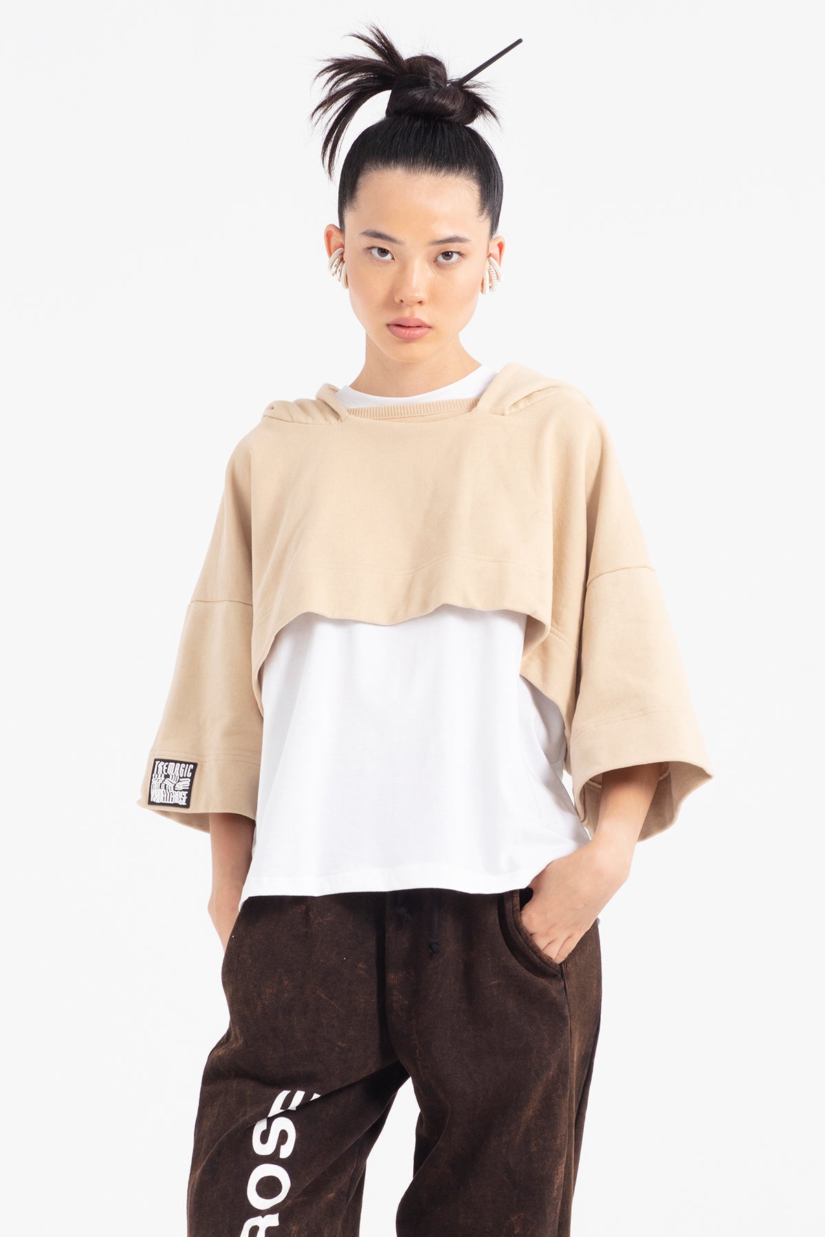Sütlü Kahve Sweatshirt 12260