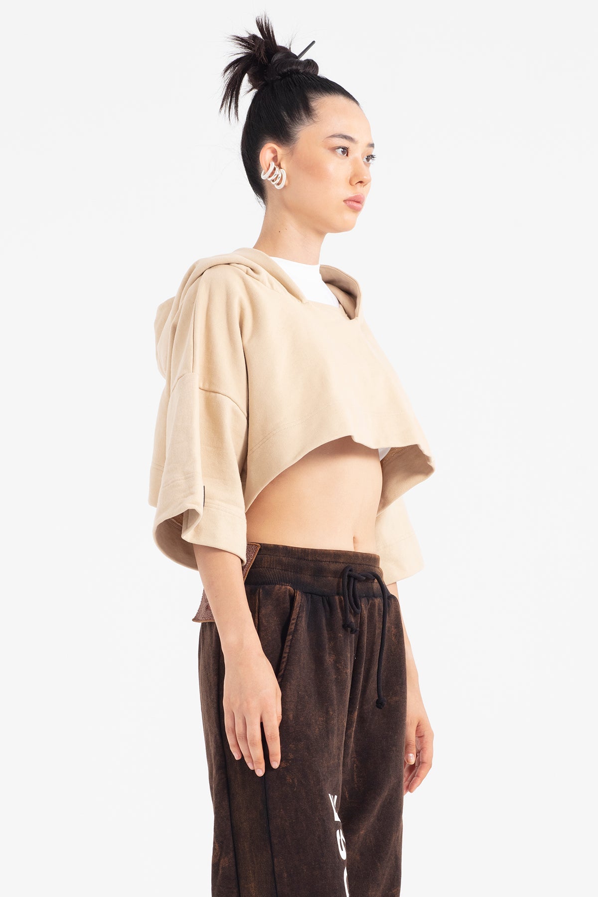 Sütlü Kahve Sweatshirt 12260