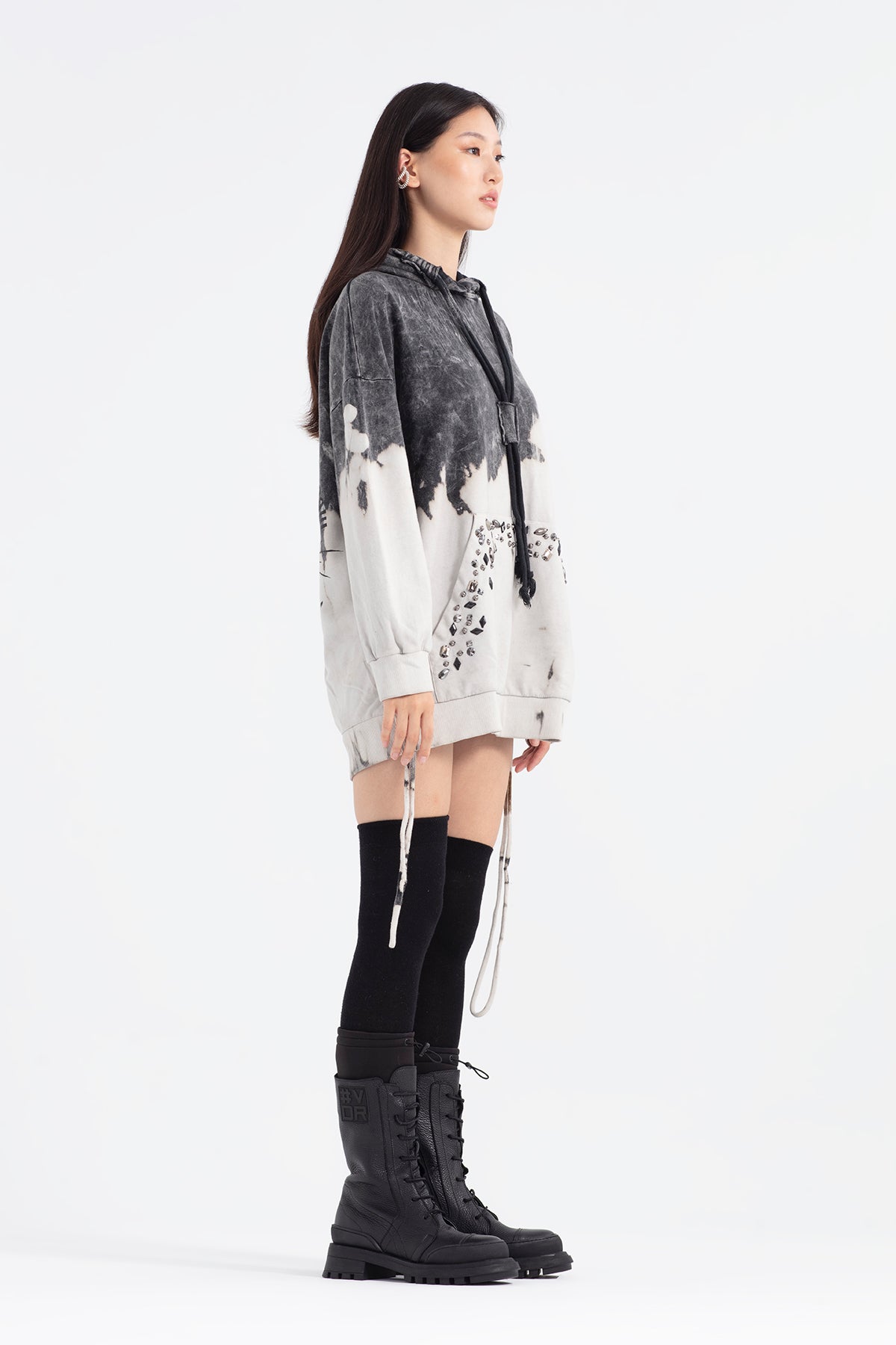 Antrasit Batik Sweatshirt 12300