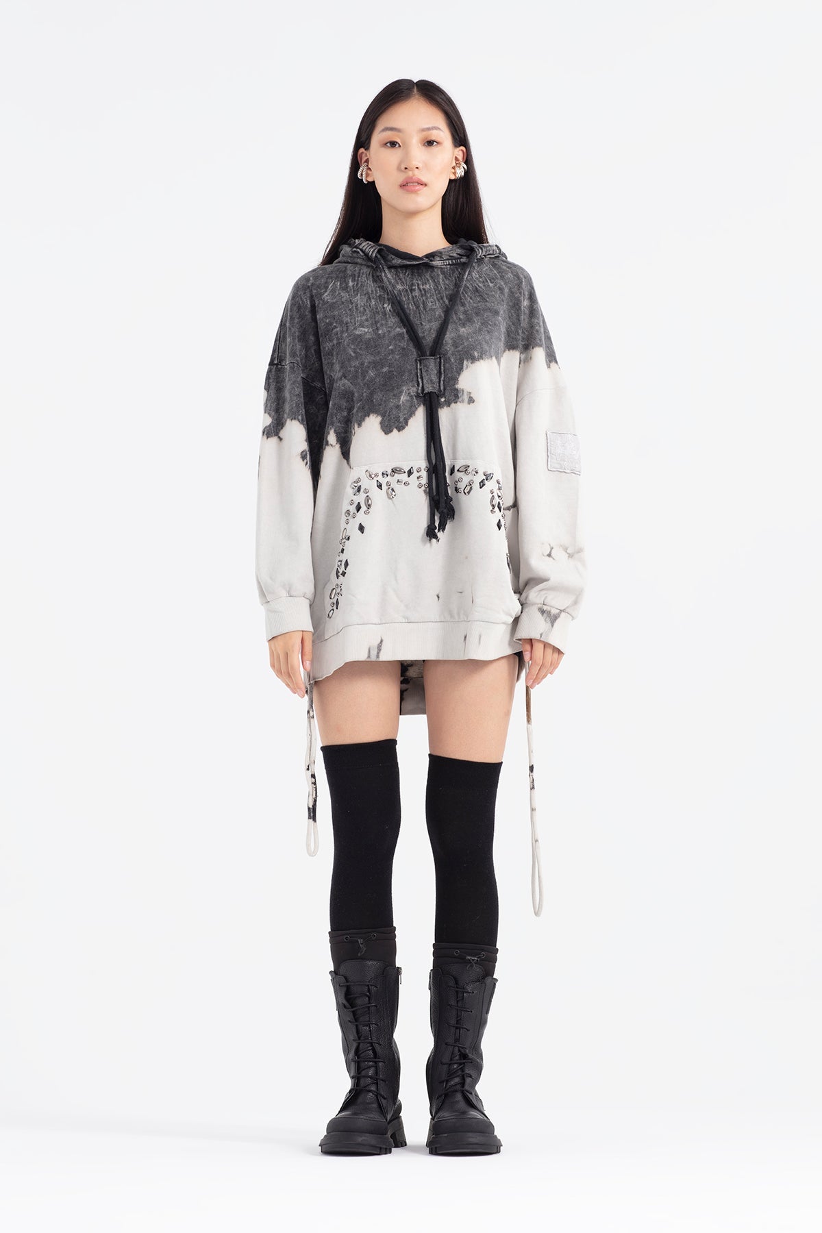 Antrasit Batik Sweatshirt 12300