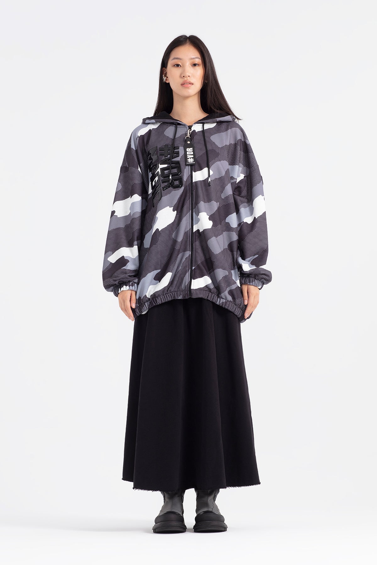 Siyah Gri Sweatshirt 12315