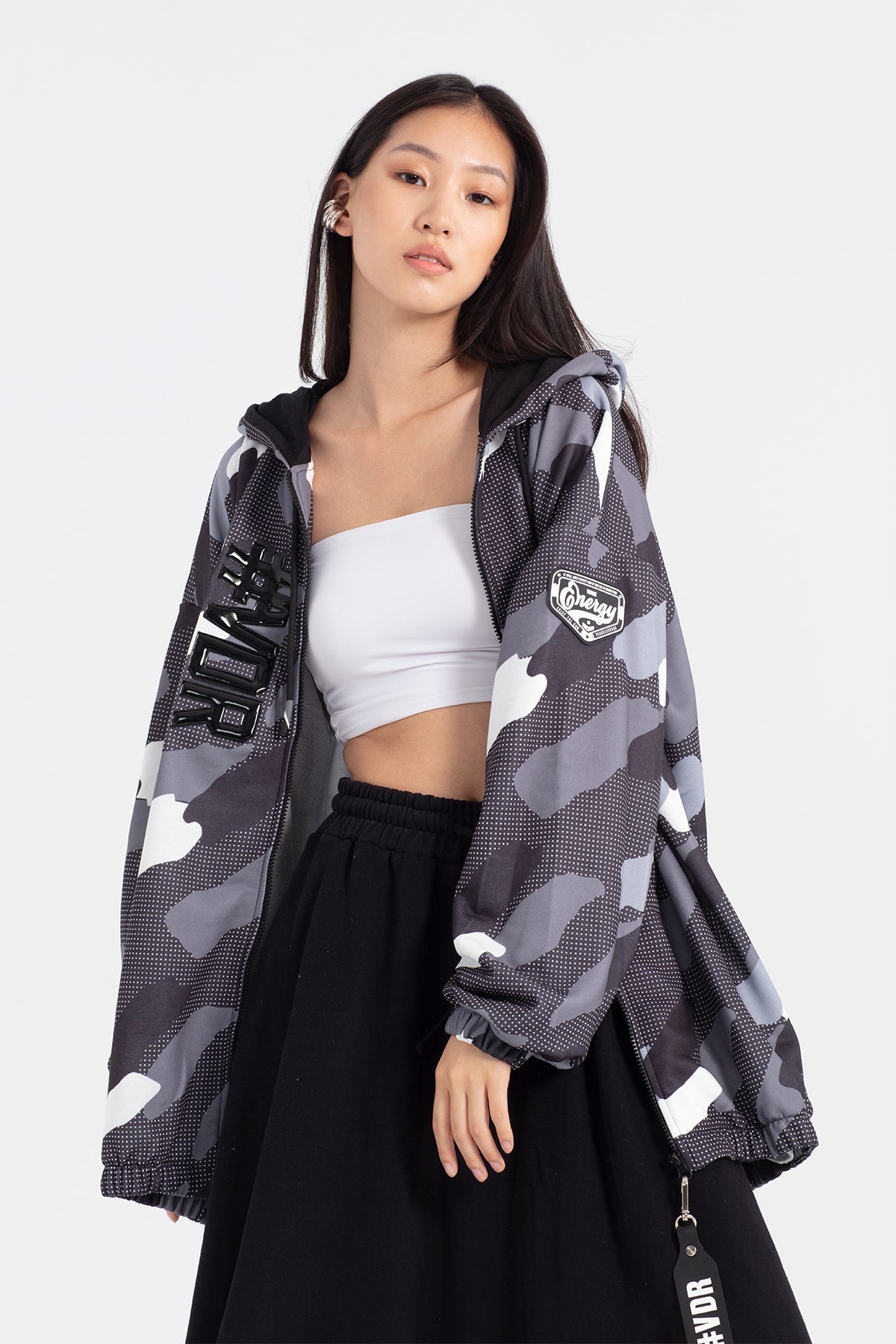 Siyah Gri Sweatshirt 12315