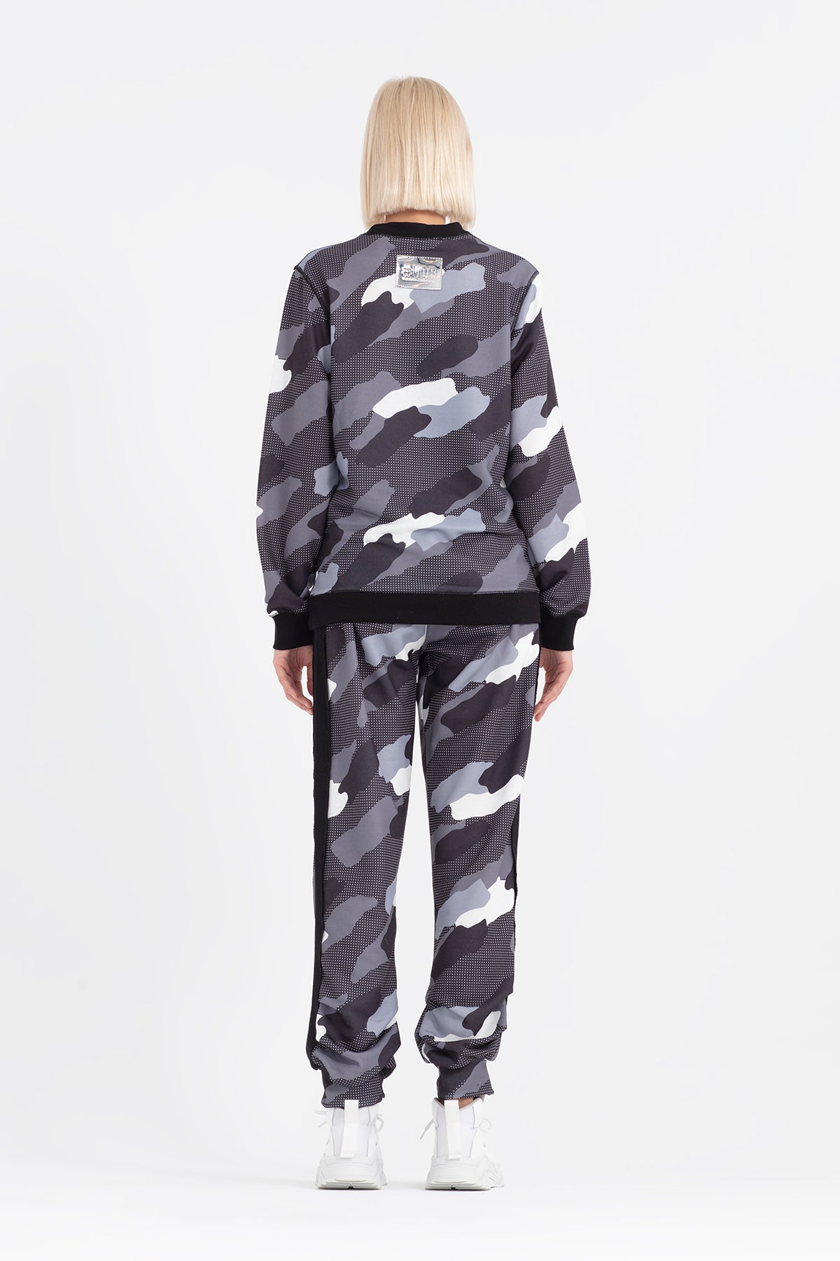 Siyah Gri Sweatshirt 12316