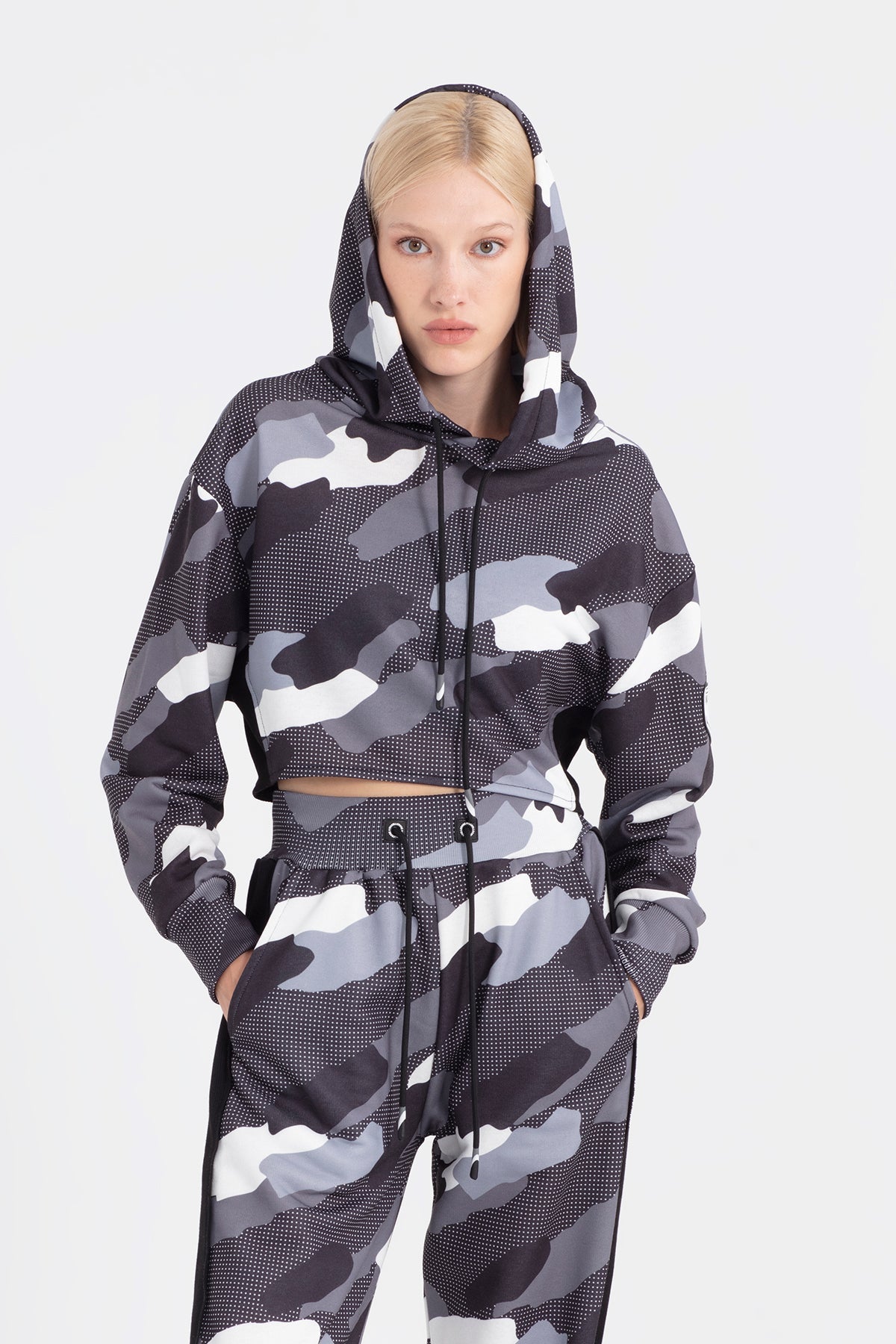 Siyah Gri Sweatshirt 12317