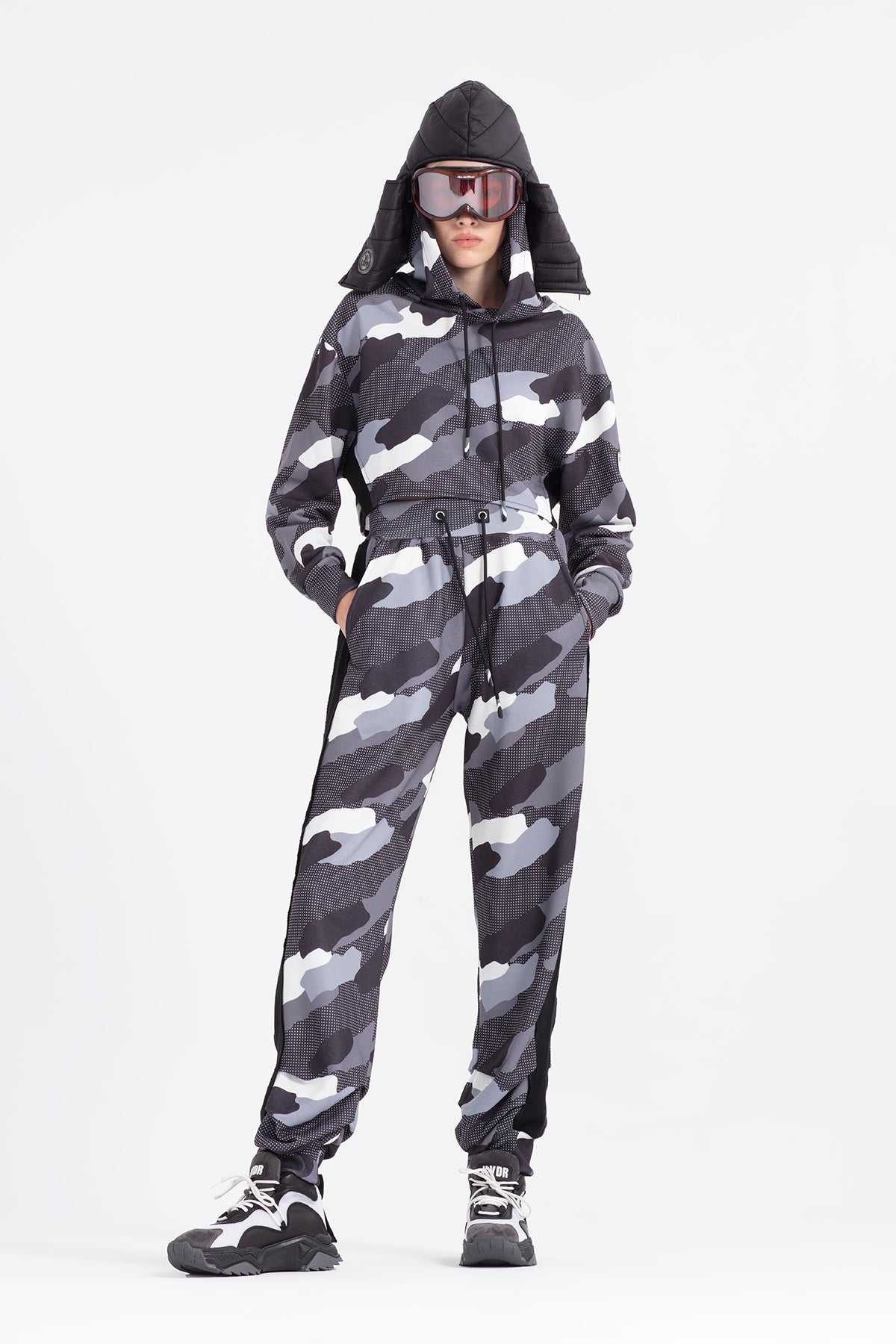 Siyah Gri Sweatshirt 12317
