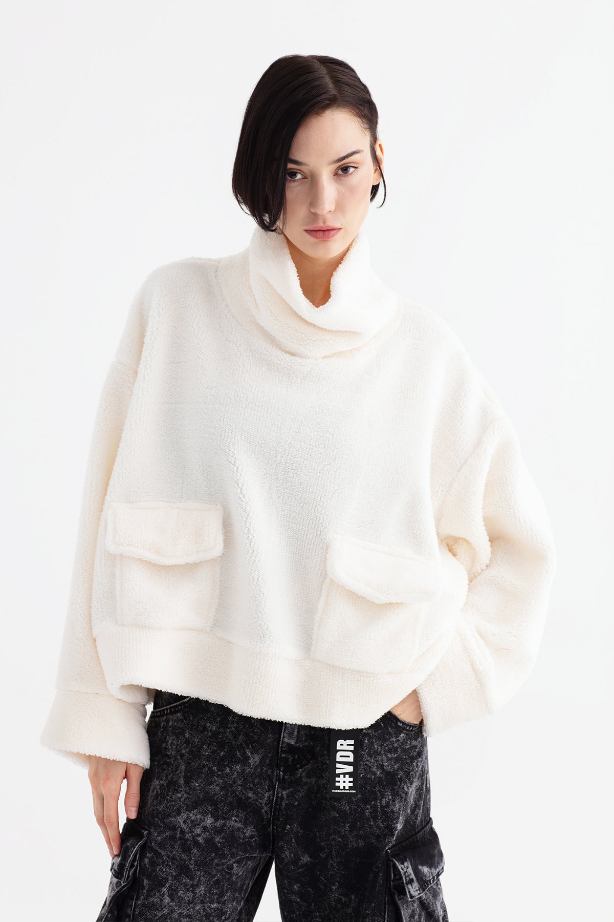 Ekru Sweatshirt 12326