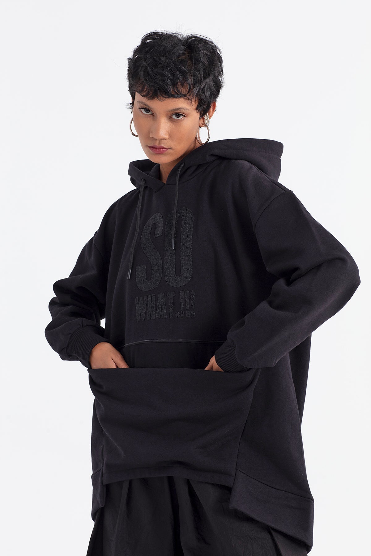 Siyah Sweatshirt 12346