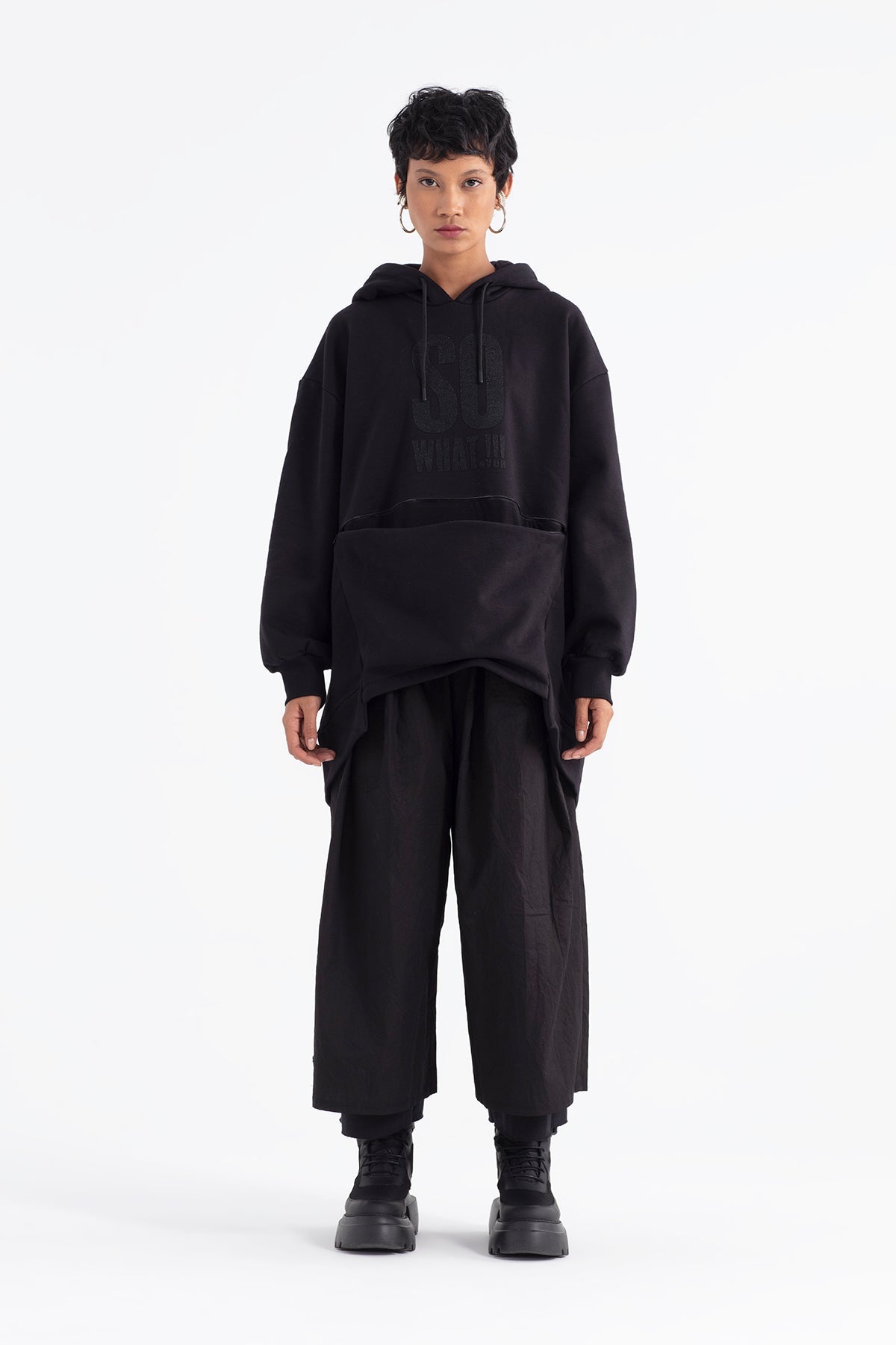 Siyah Sweatshirt 12346