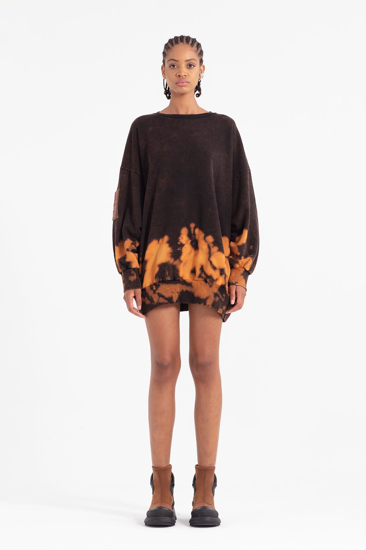 Siyah Tarçin Sweatshirt 12350