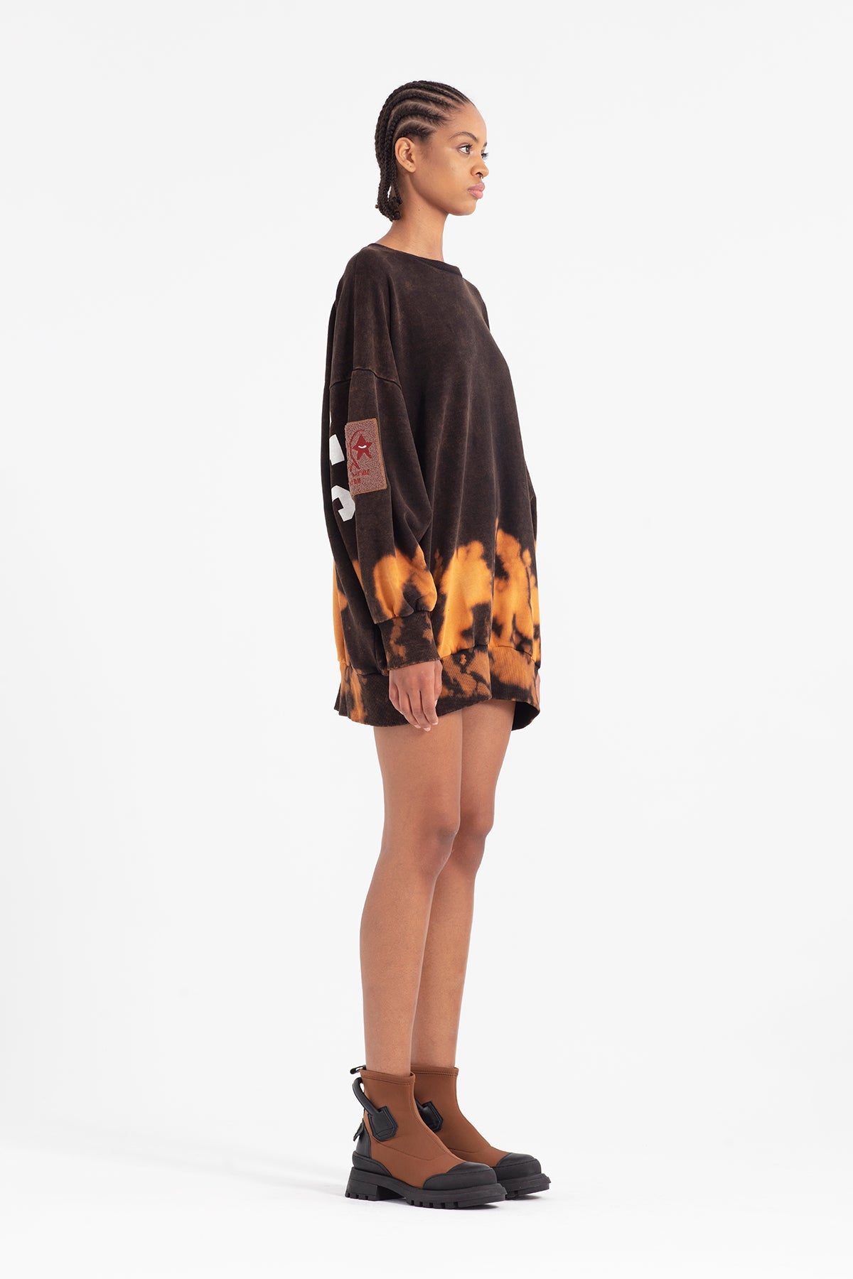 Siyah Tarçin Sweatshirt 12350