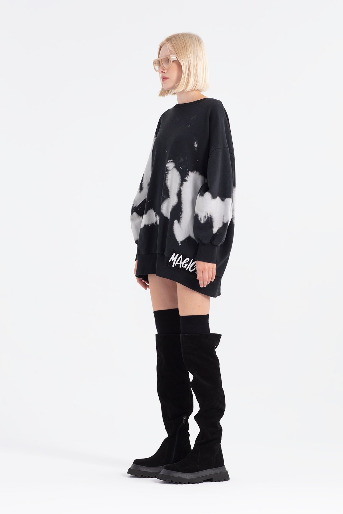 Nero Batik Sweatshirt 12354