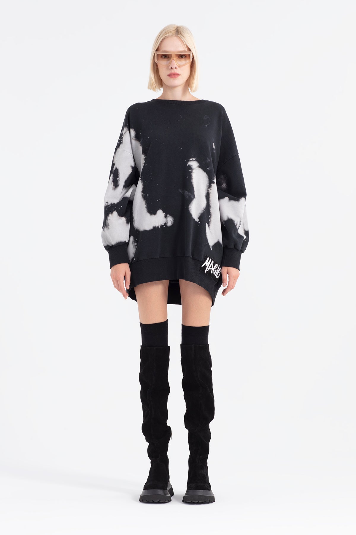 Nero Batik Sweatshirt 12354