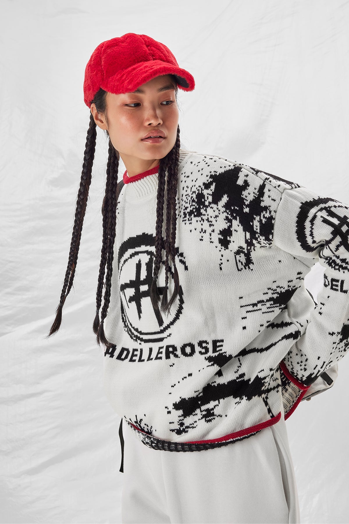 Ekru Siyah Kazak 14028