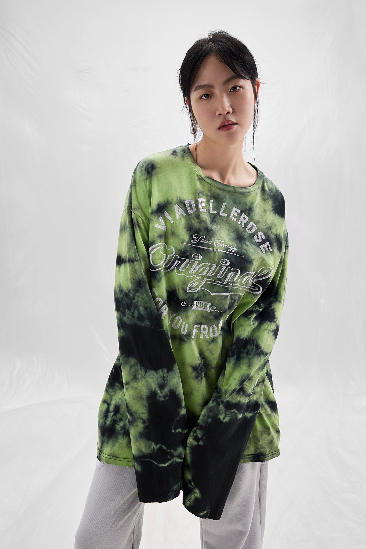 Siyah Açik Yesil Tunik 14057