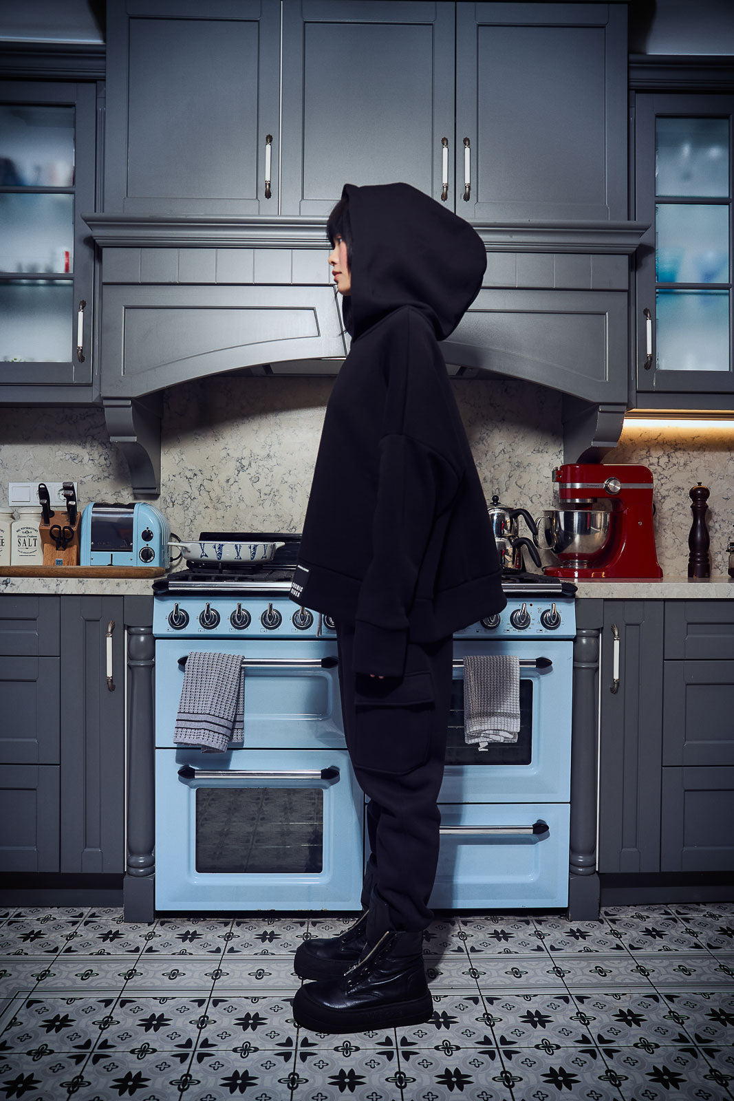 Siyah Sweatshirt 14086