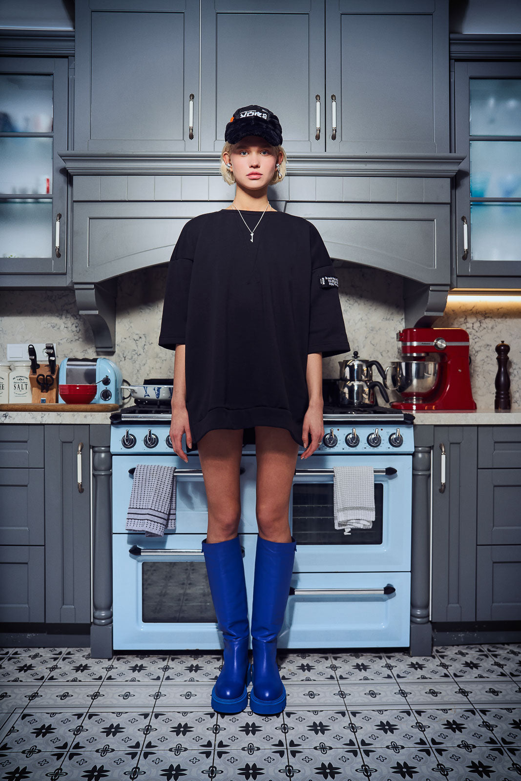 Siyah Sweatshirt 14091