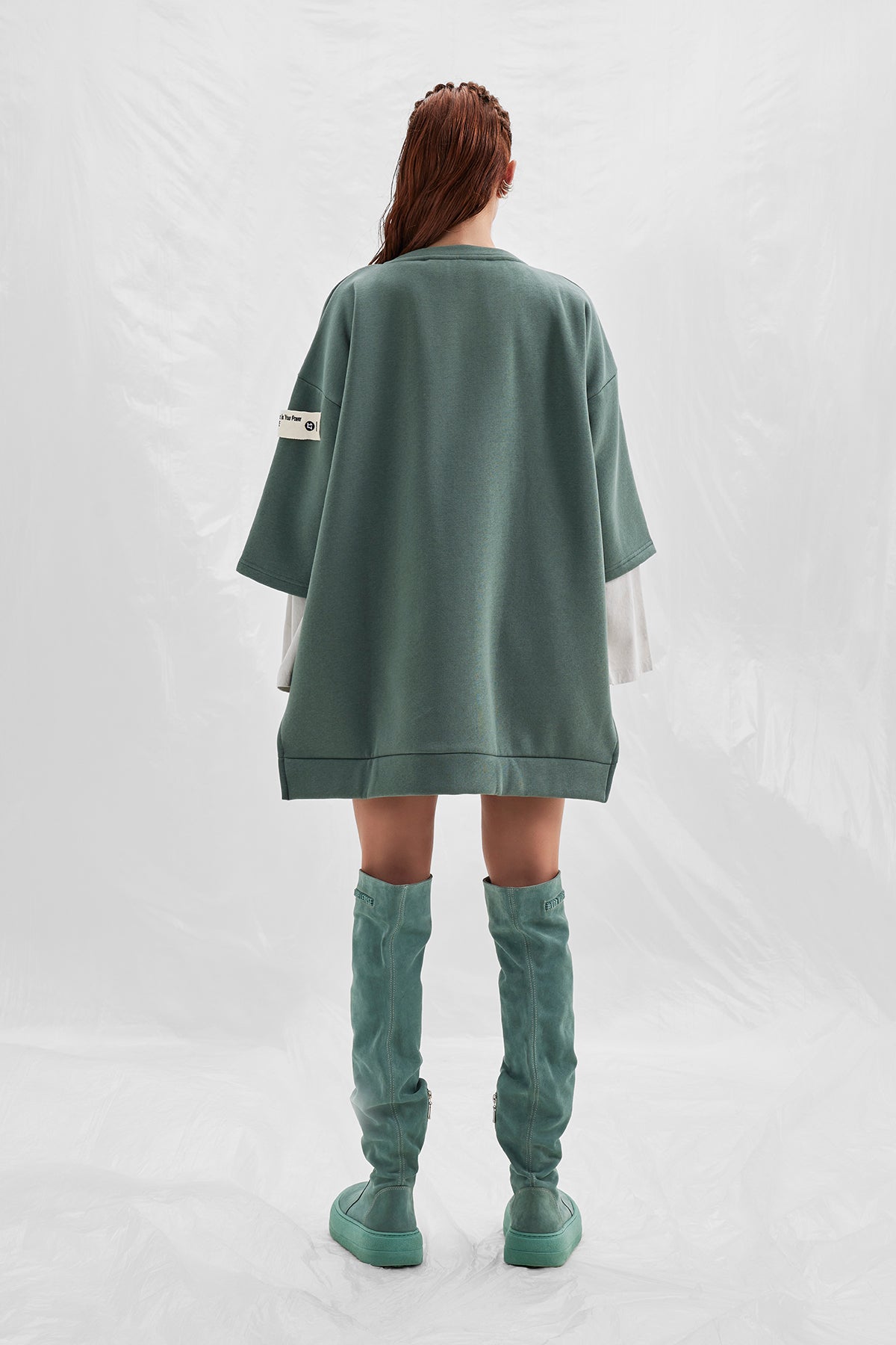 Koyu Yesil Sweatshirt 14091