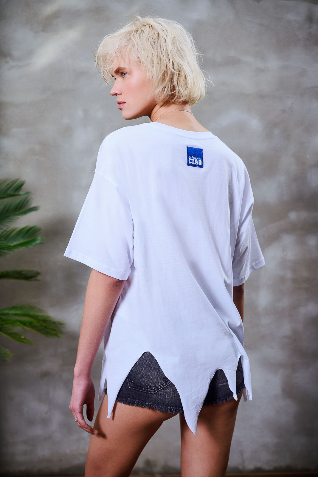 Beyaz T-shirt 14122