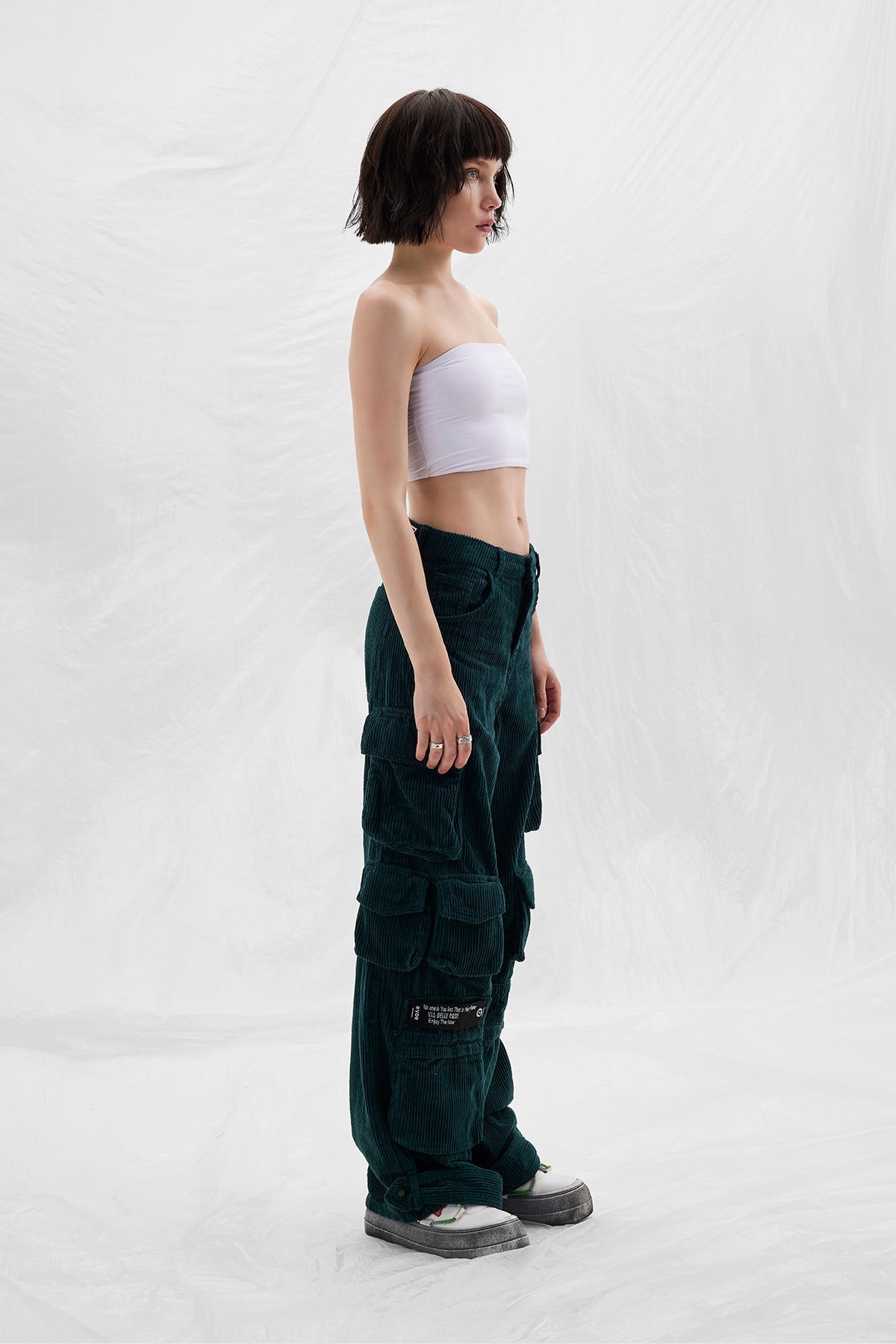 Koyu Yesil  Pantolon 14148