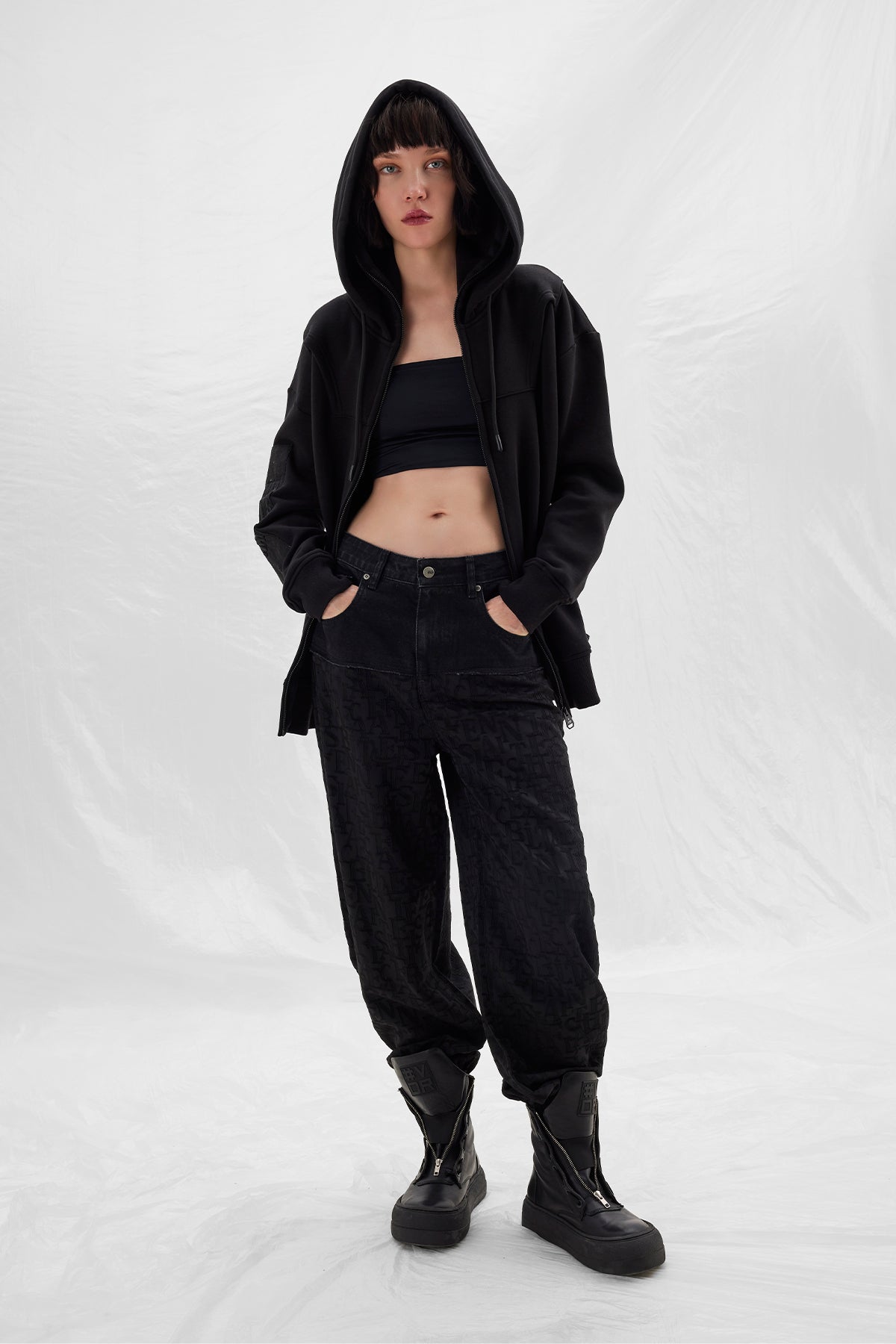 Siyah Sweatshirt 14229